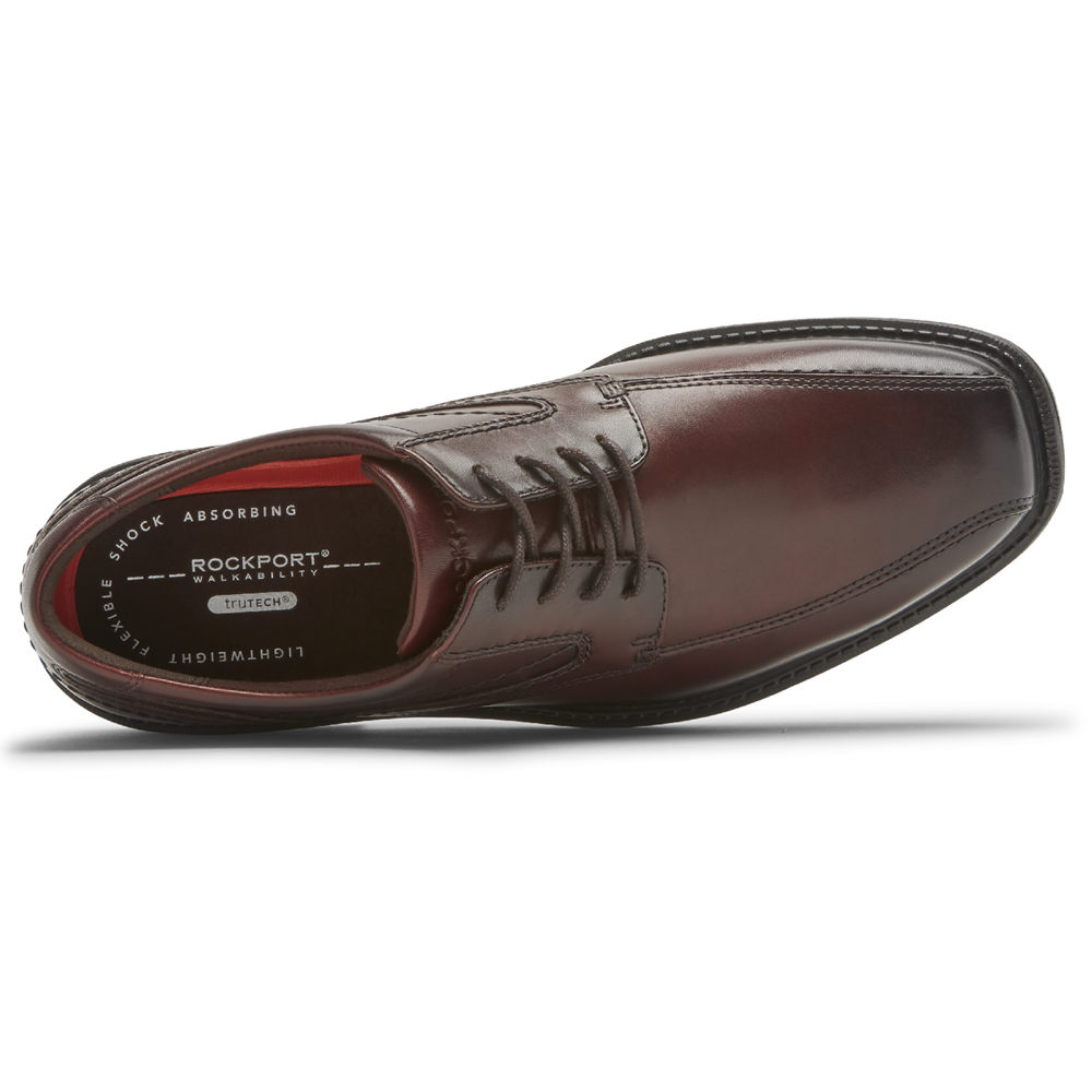 Rockport Oxfords Herre Mørke Brune - Style Leader 2 Bike Toe - QFBO50486